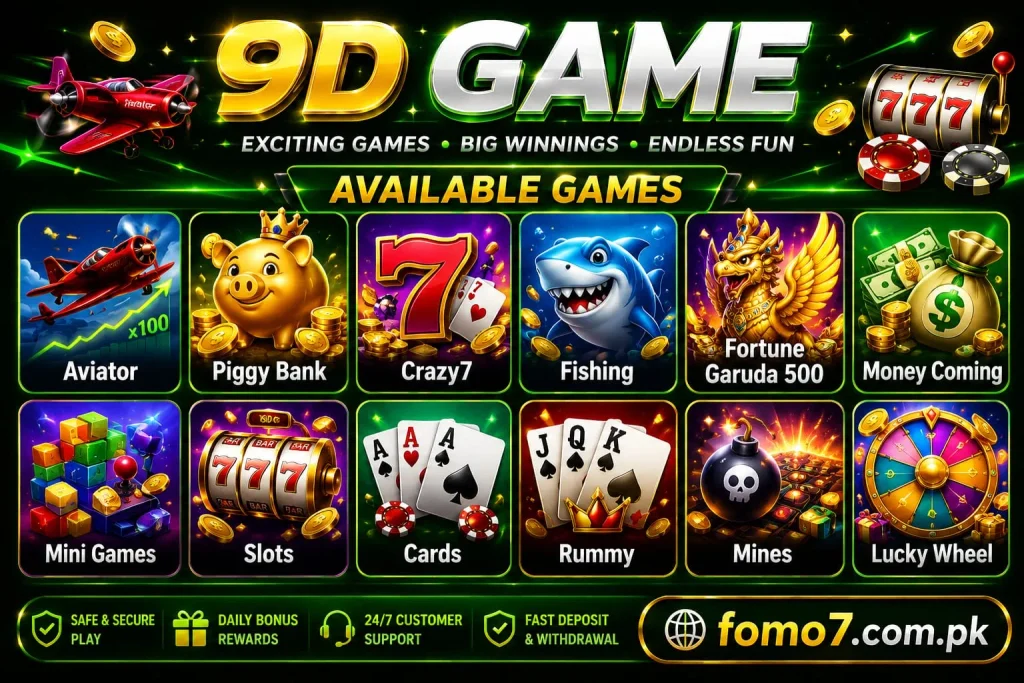 9D Game Available Games Image