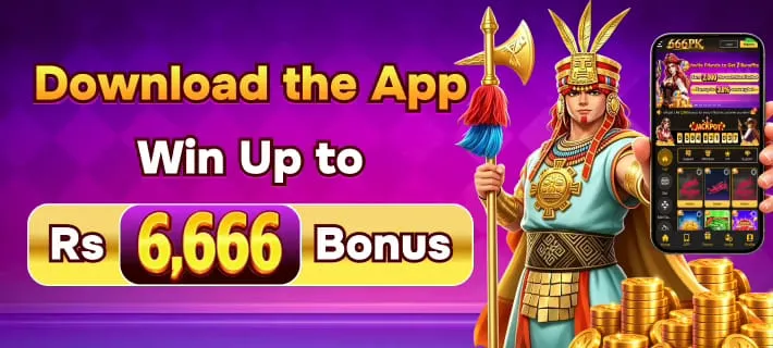 666pk Game download page showing the APK download option for Android users in Pakistan.