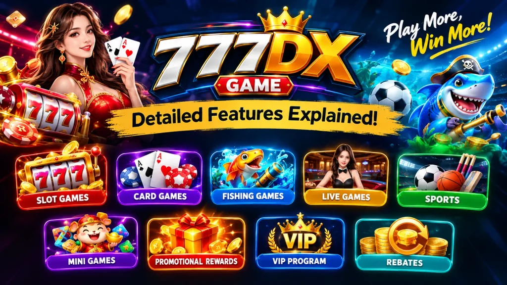 777DX Game features image